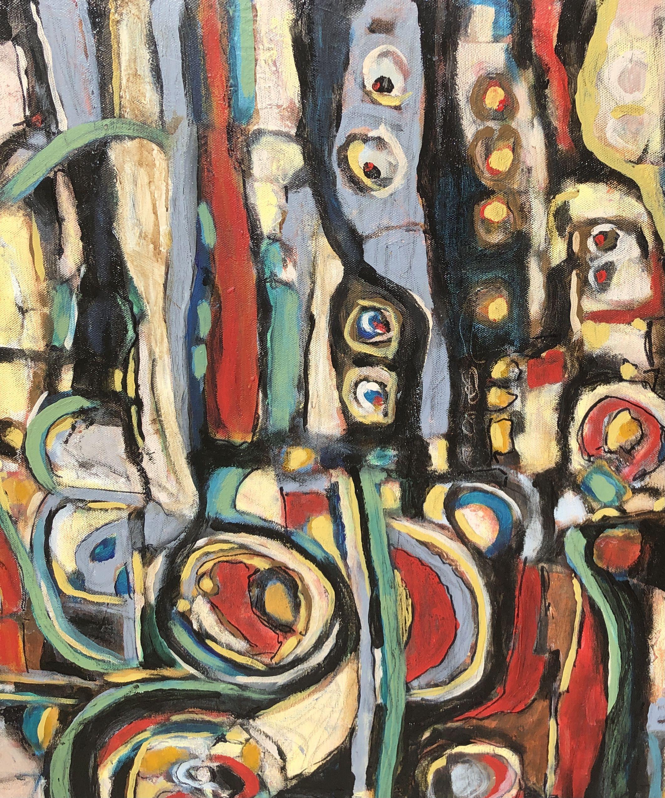 PODEROSO # 23, Painting, Acrylic on Canvas 1