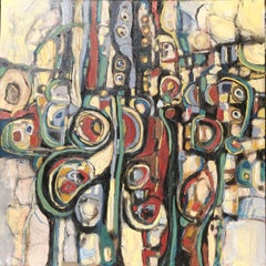 PODEROSO # 23, Gemälde, Acryl auf Leinwand