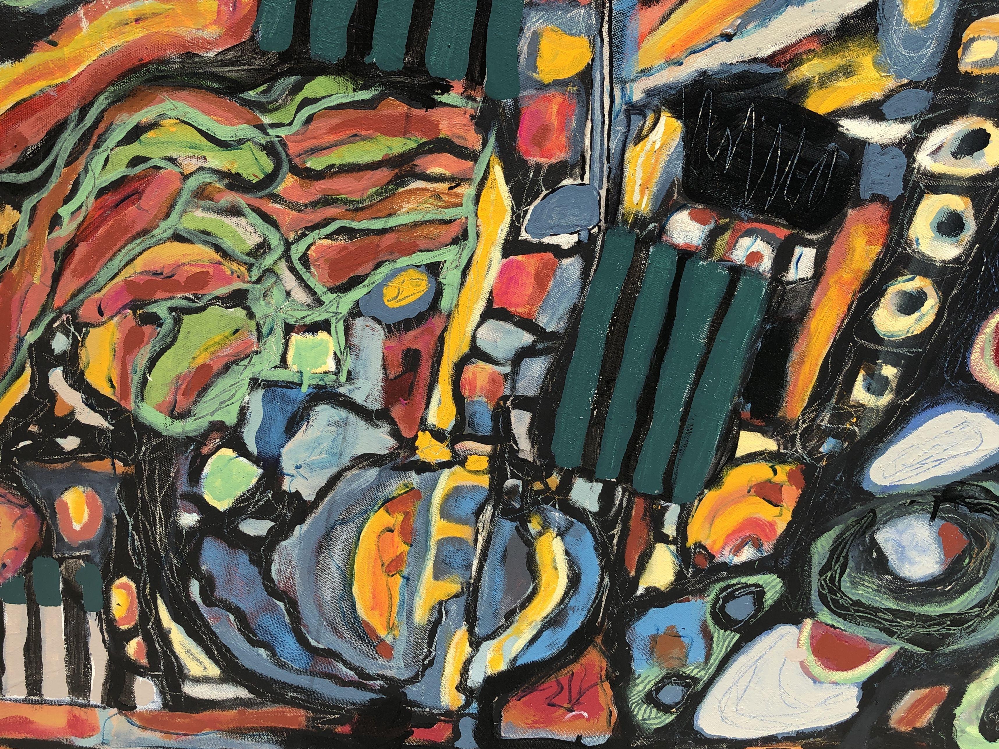RENDICIÓN # 17, Pintura, Acrílico sobre lienzo - Painting de Jeffrey Davies