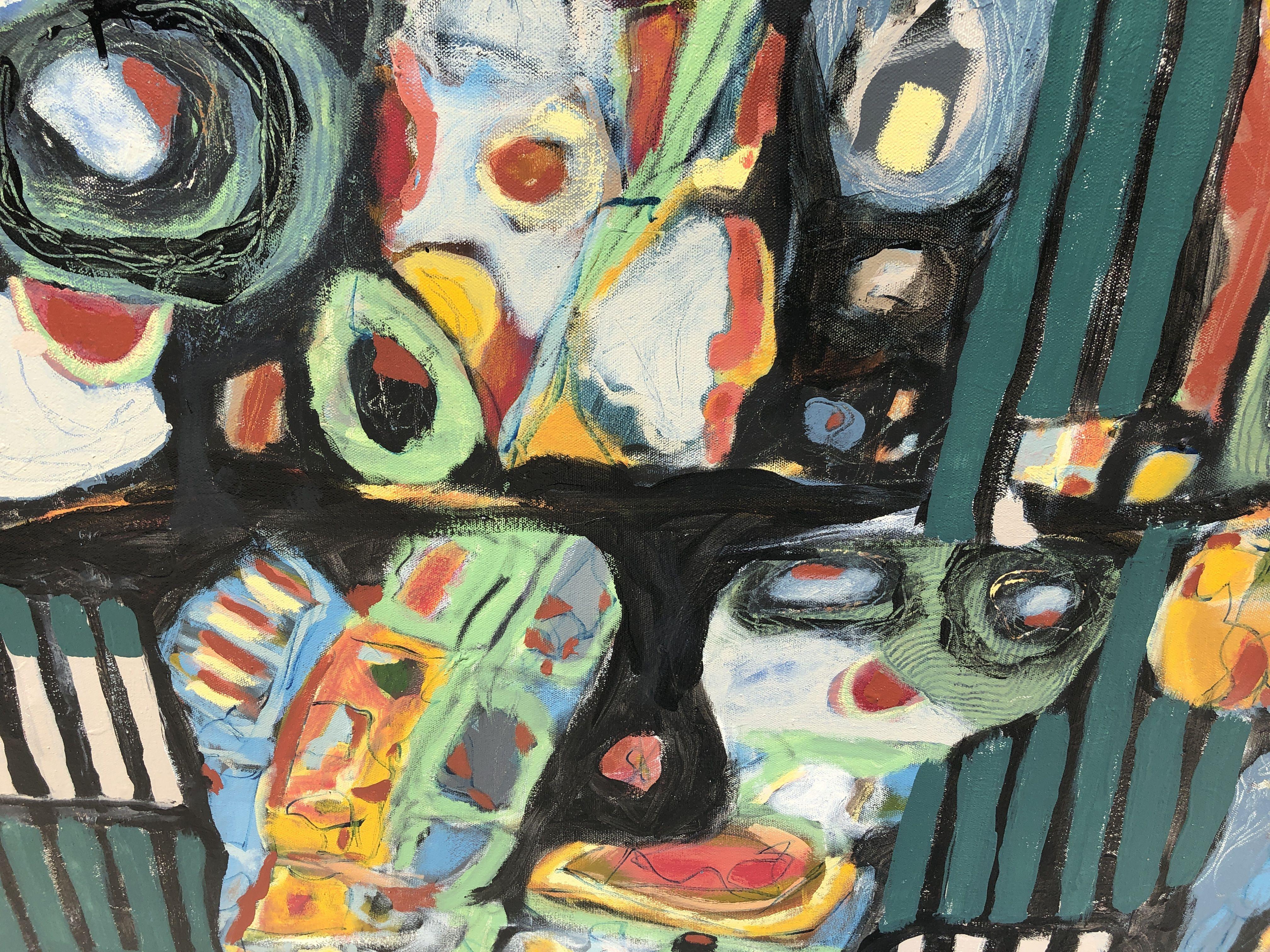 RENDICIÓN # 17, Pintura, Acrílico sobre lienzo - Painting Abstracto de Jeffrey Davies