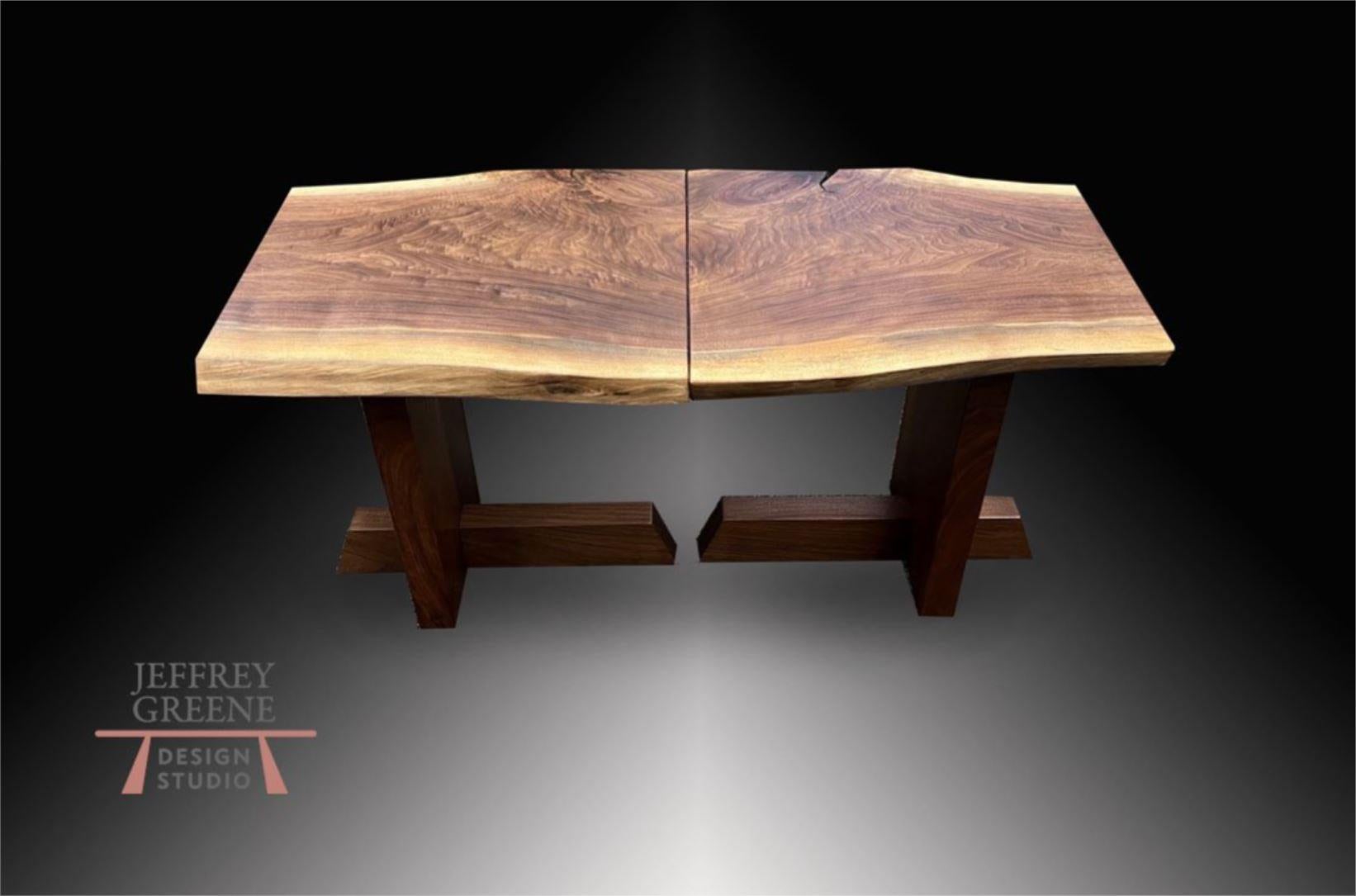 Woodwork Jeffrey Greene Design Black Walnut End Tables