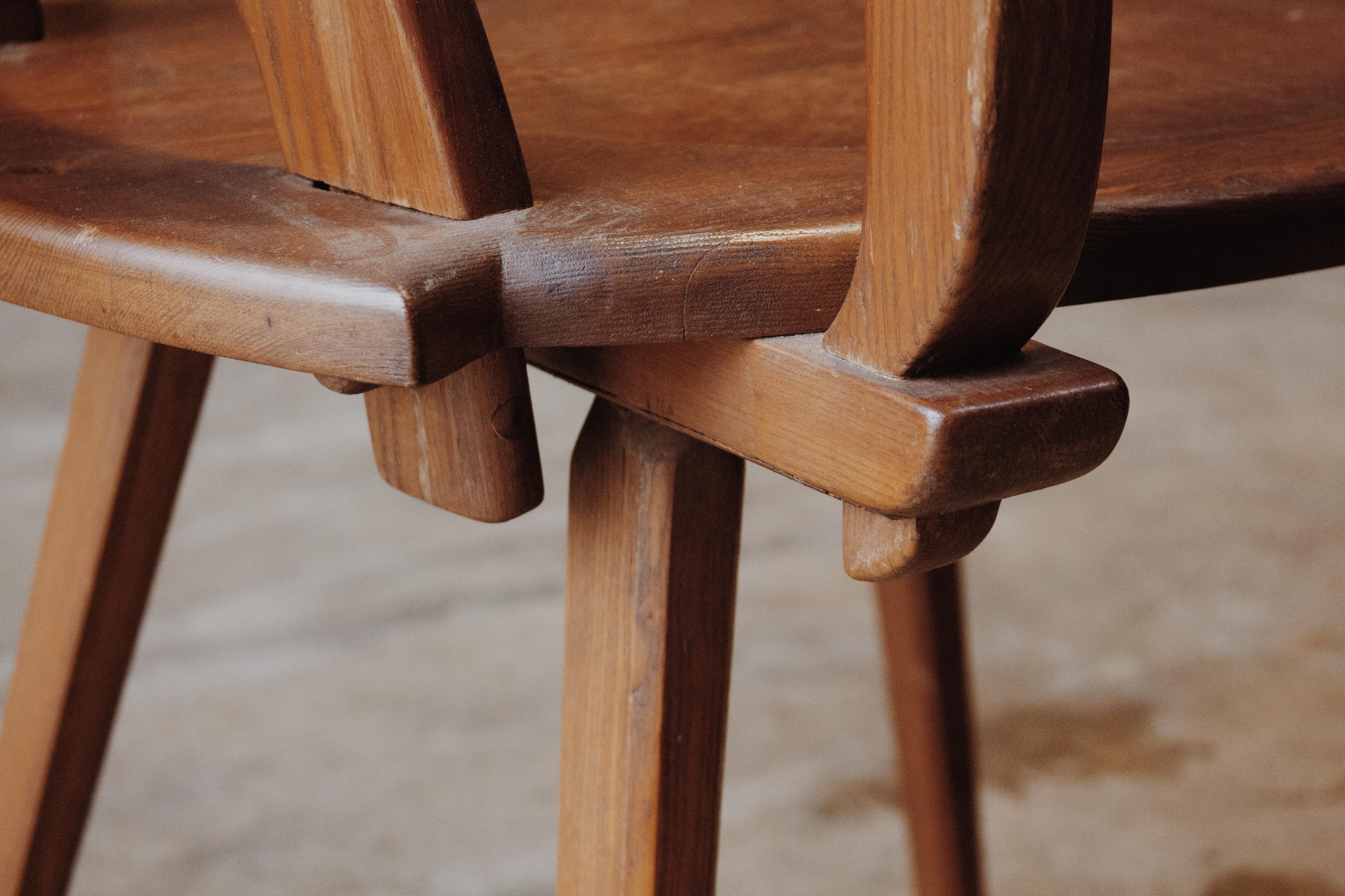 Mid-20th Century Jeffrey Greene Design Studio High Back Chair, 1930s