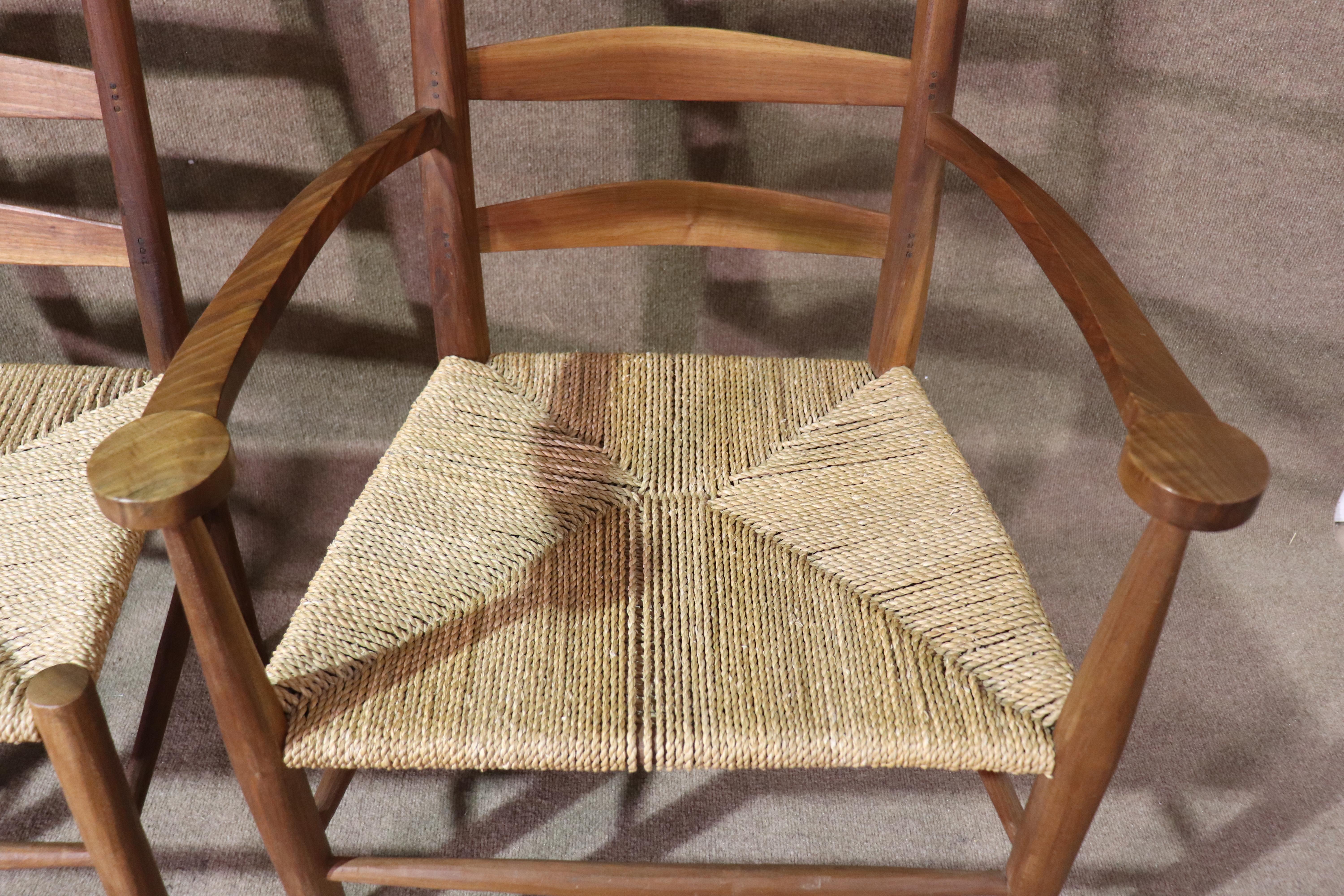 Jonc Jeffrey Greene Design/One Chaises Rush en vente