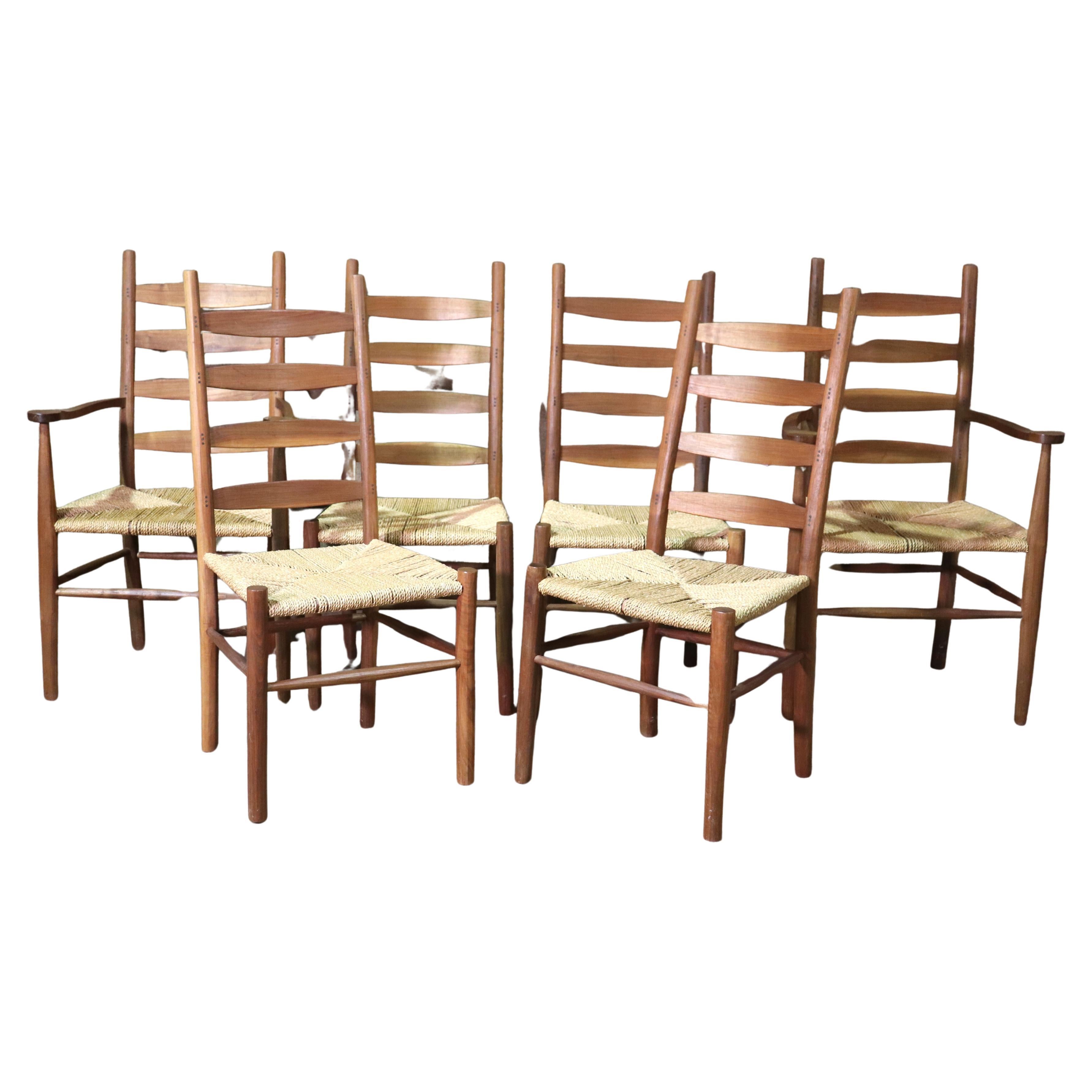 Jeffrey Greene Designed Rush Chairs