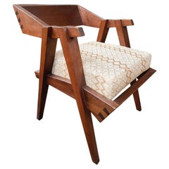 Sedia da salotto in noce di Jeffrey Greene & Greene