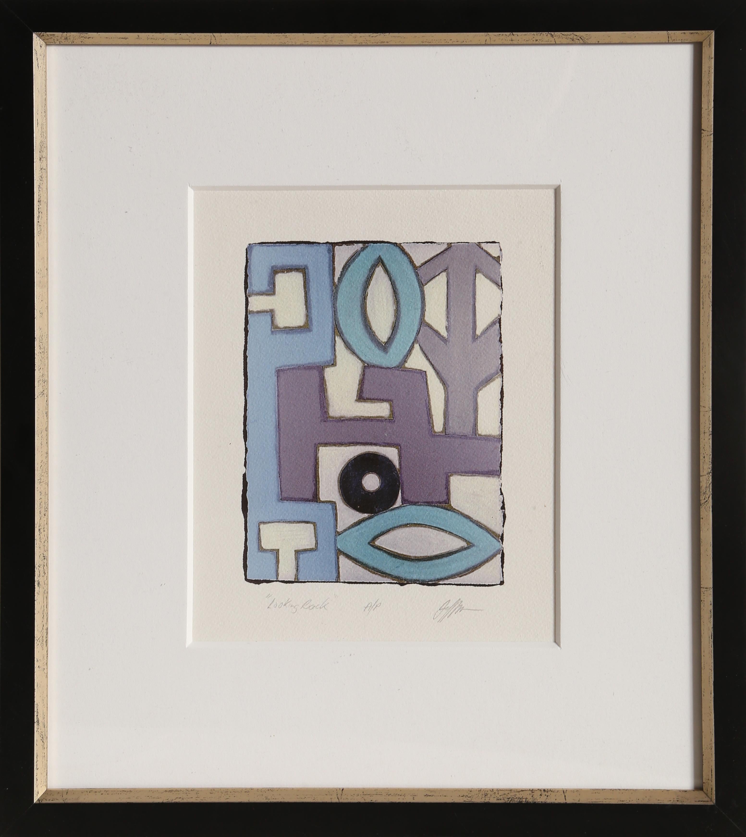 Artist: Jeffrey Maron, American (1949 -  )
Title: Looking Back 
Year: 2000
Medium: Iris print on Rag paper, signed, titled, and numbered in pencil 
Edition: A/P
Image Size: 7 x 5 inches
Frame: 16 x 14.5 inches