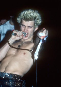 Billy Idol #2, Punk-Fotografiedruck von Jeffrey Mayer