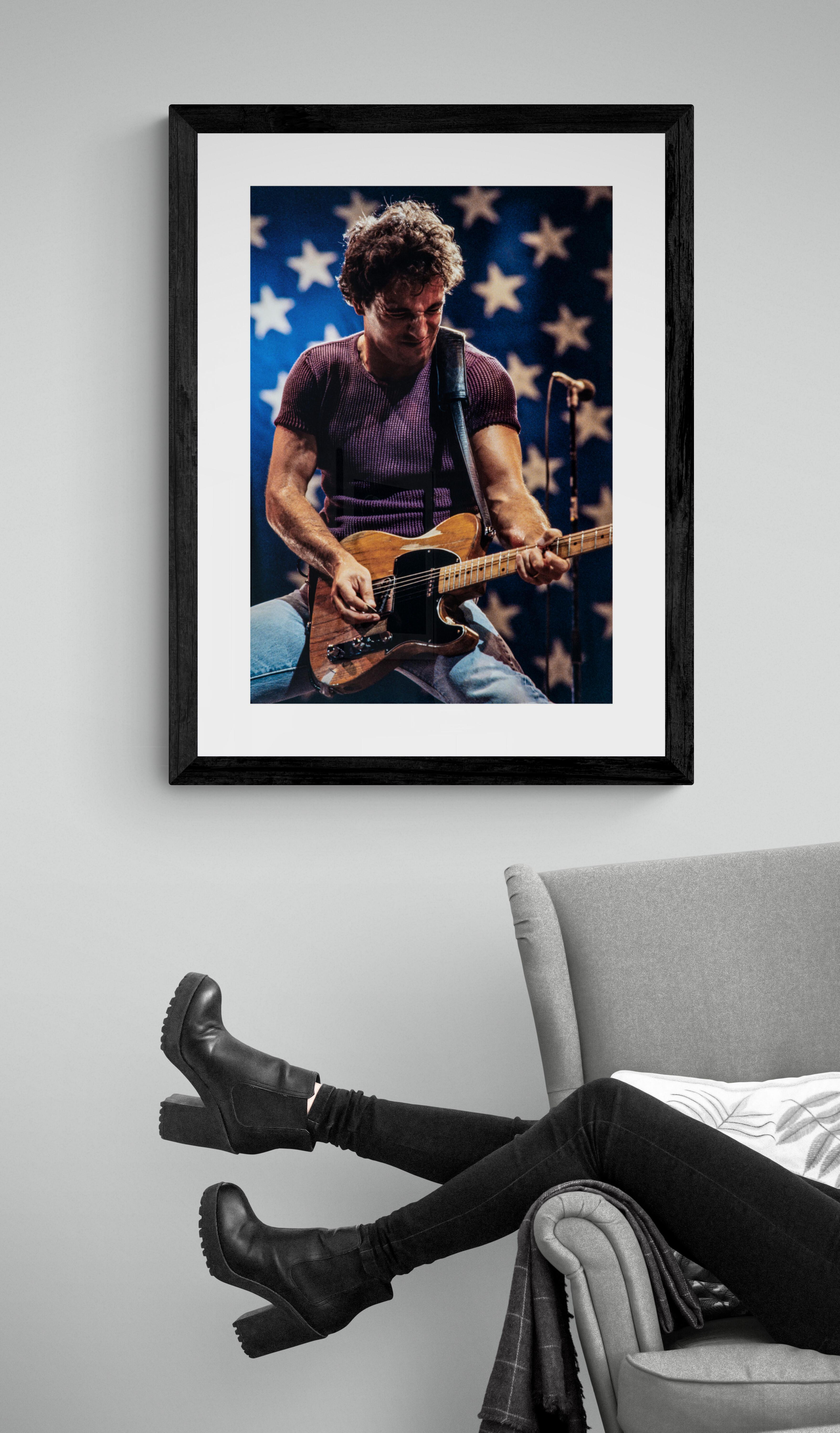 Bruce Springsteen #2, Classic Rock Photography Print by Jeffrey Mayer For Sale 1