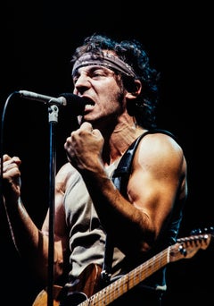 Vintage Bruce Springsteen #3, Classic Rock Photography Print by Jeffrey Mayer