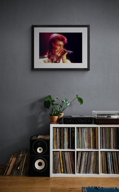 David Bowie by Jeffrey Mayer - Ziggy Stardust #1 - Color Concert Photo