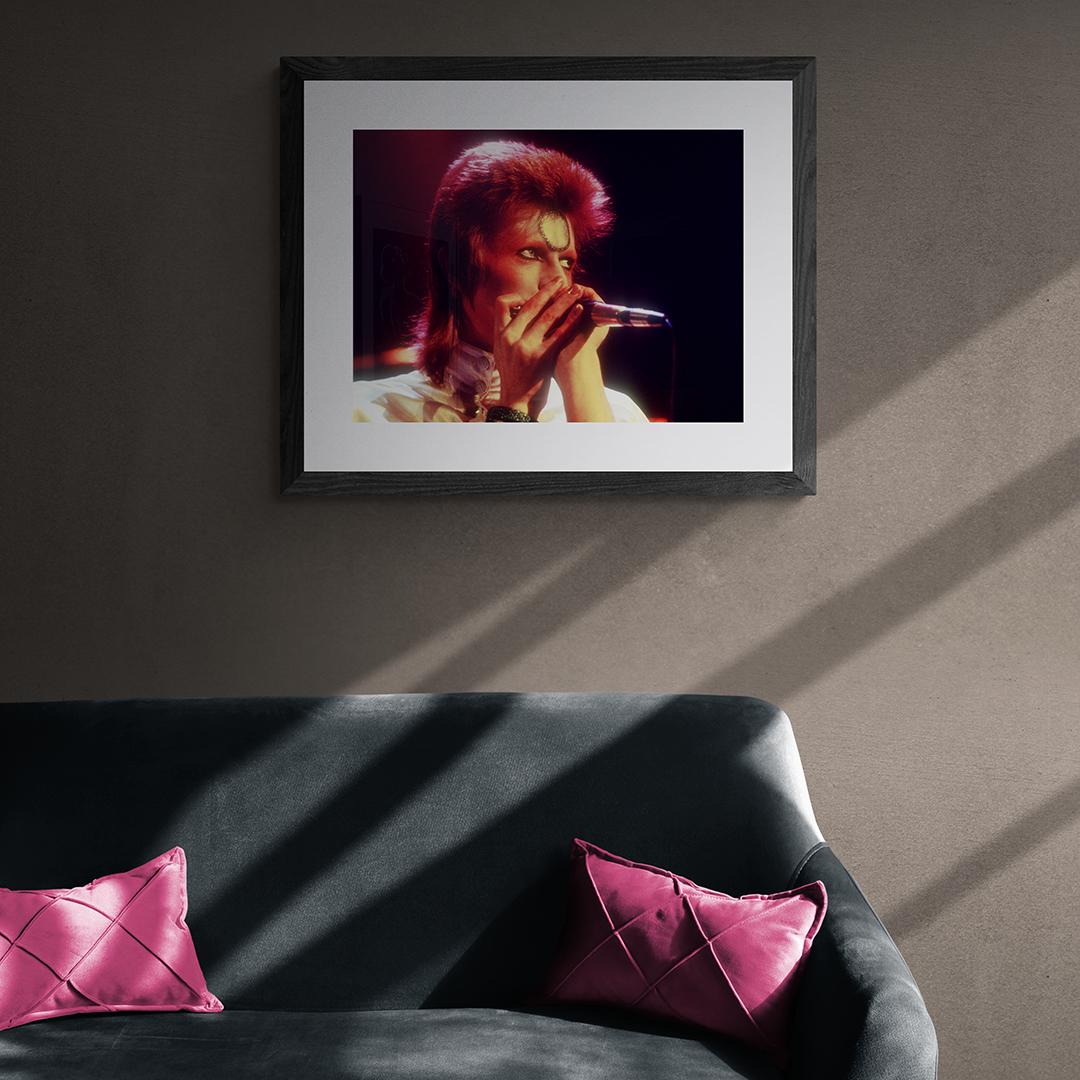 David Bowie by Jeffrey Mayer - Ziggy Stardust #1 - Color Concert Photo For Sale 1