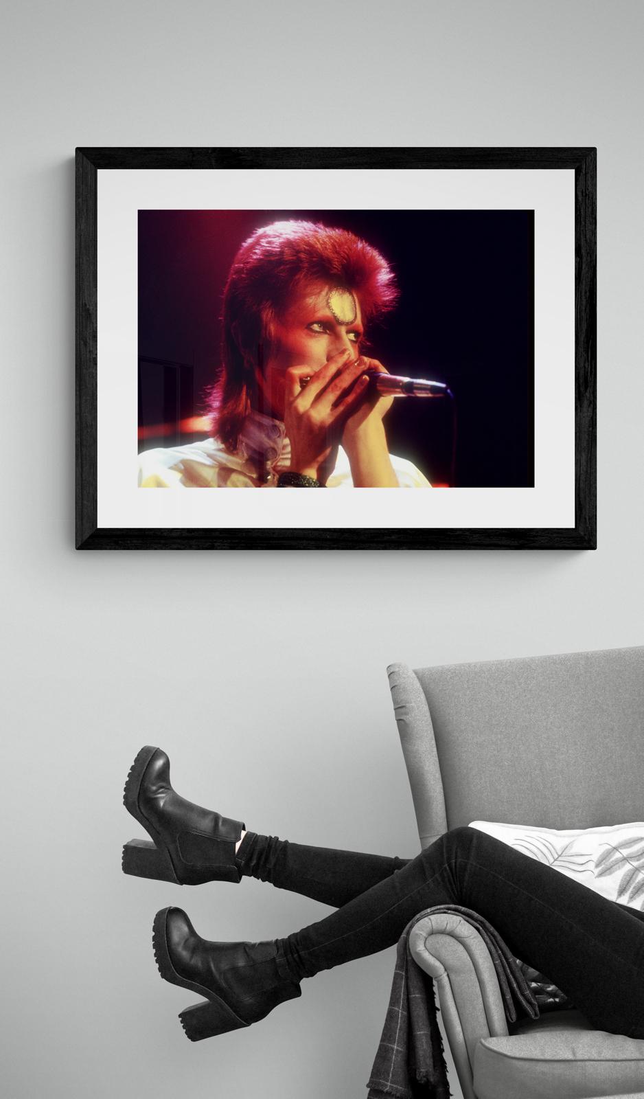 David Bowie by Jeffrey Mayer - Ziggy Stardust #1 - Color Concert Photo For Sale 2
