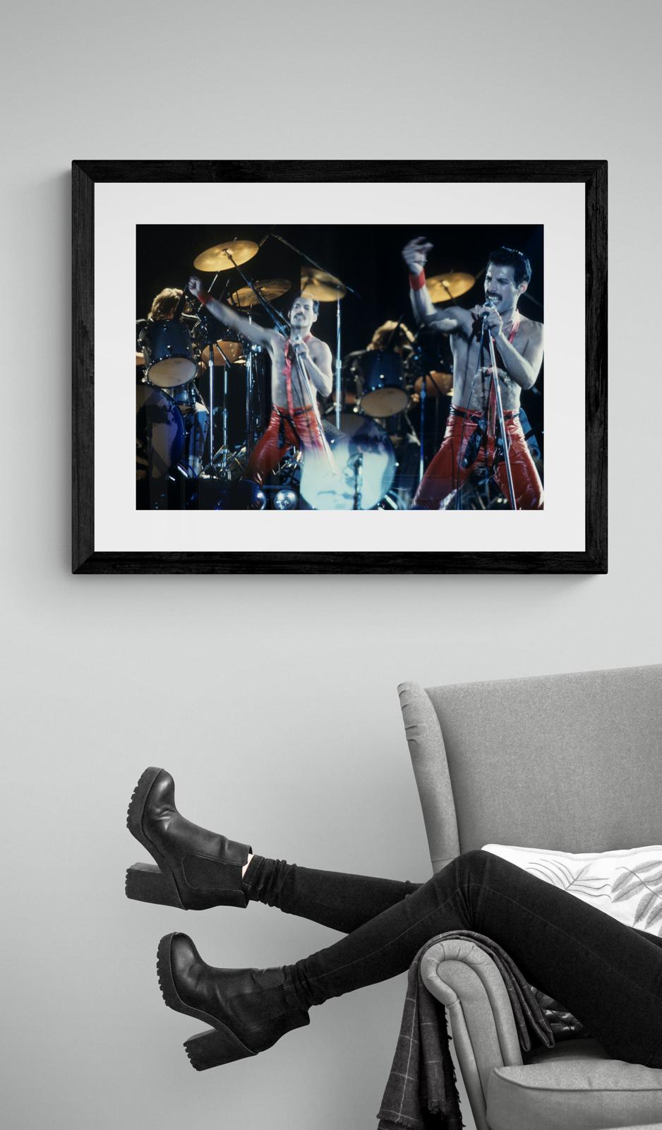 Freddie Mercury, Königin, Doppelbelichtung, Felsfotografie von Jeffrey Mayer im Angebot 1