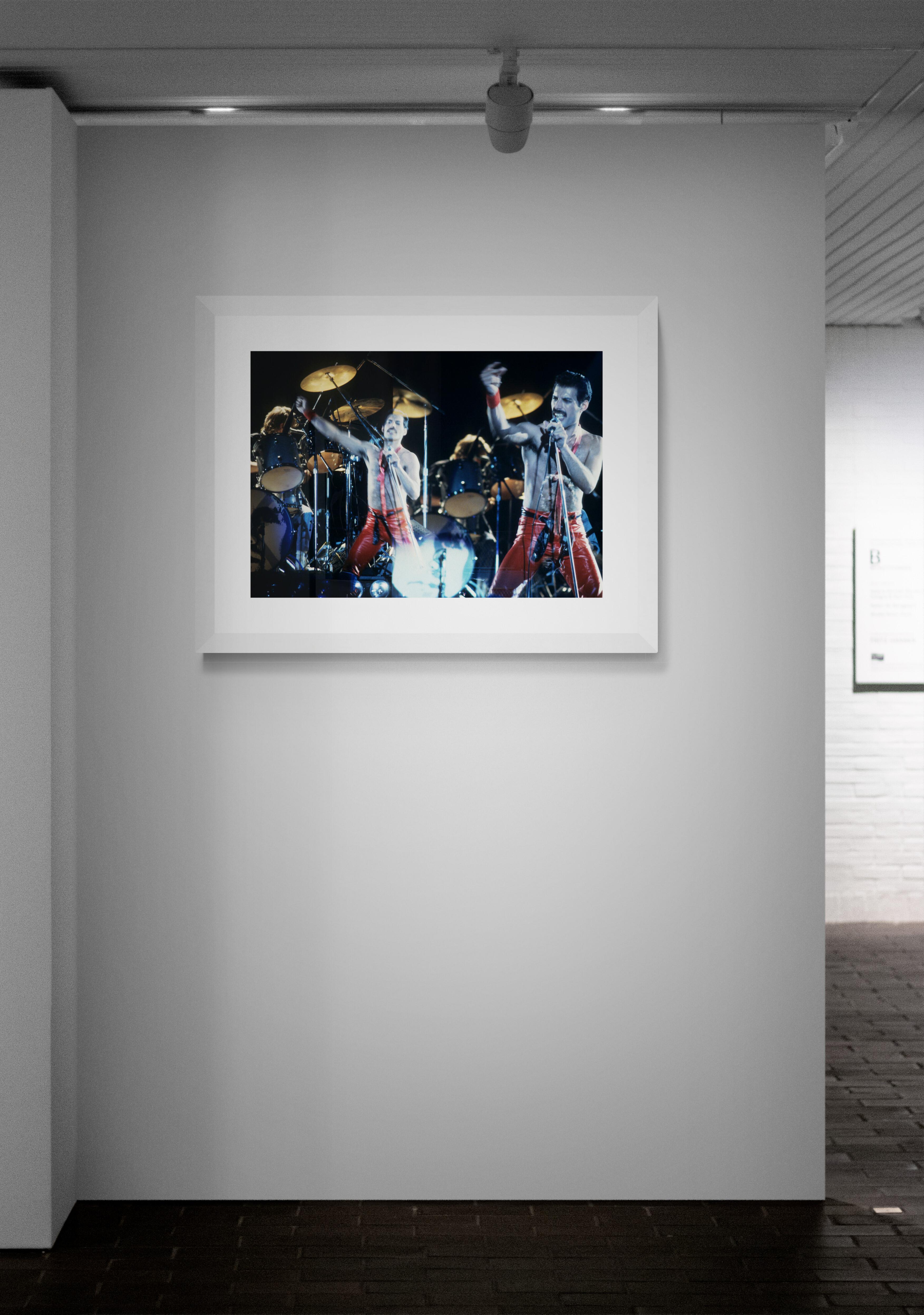 Freddie Mercury, Queen, Double Exposure, Rock Photography by Jeffrey Mayer For Sale 1