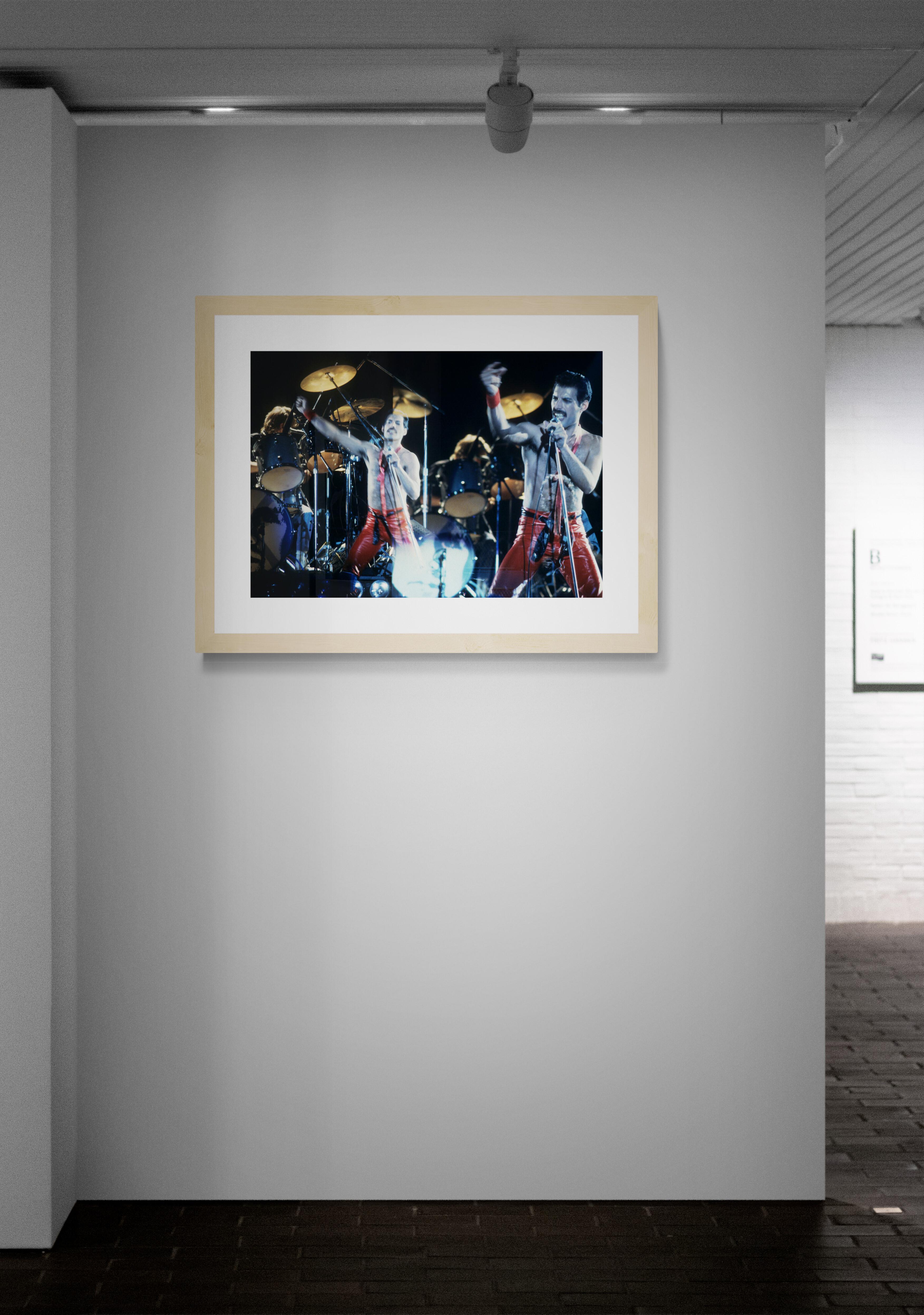 Freddie Mercury, Queen, Double Exposure, Rock Photography by Jeffrey Mayer For Sale 2
