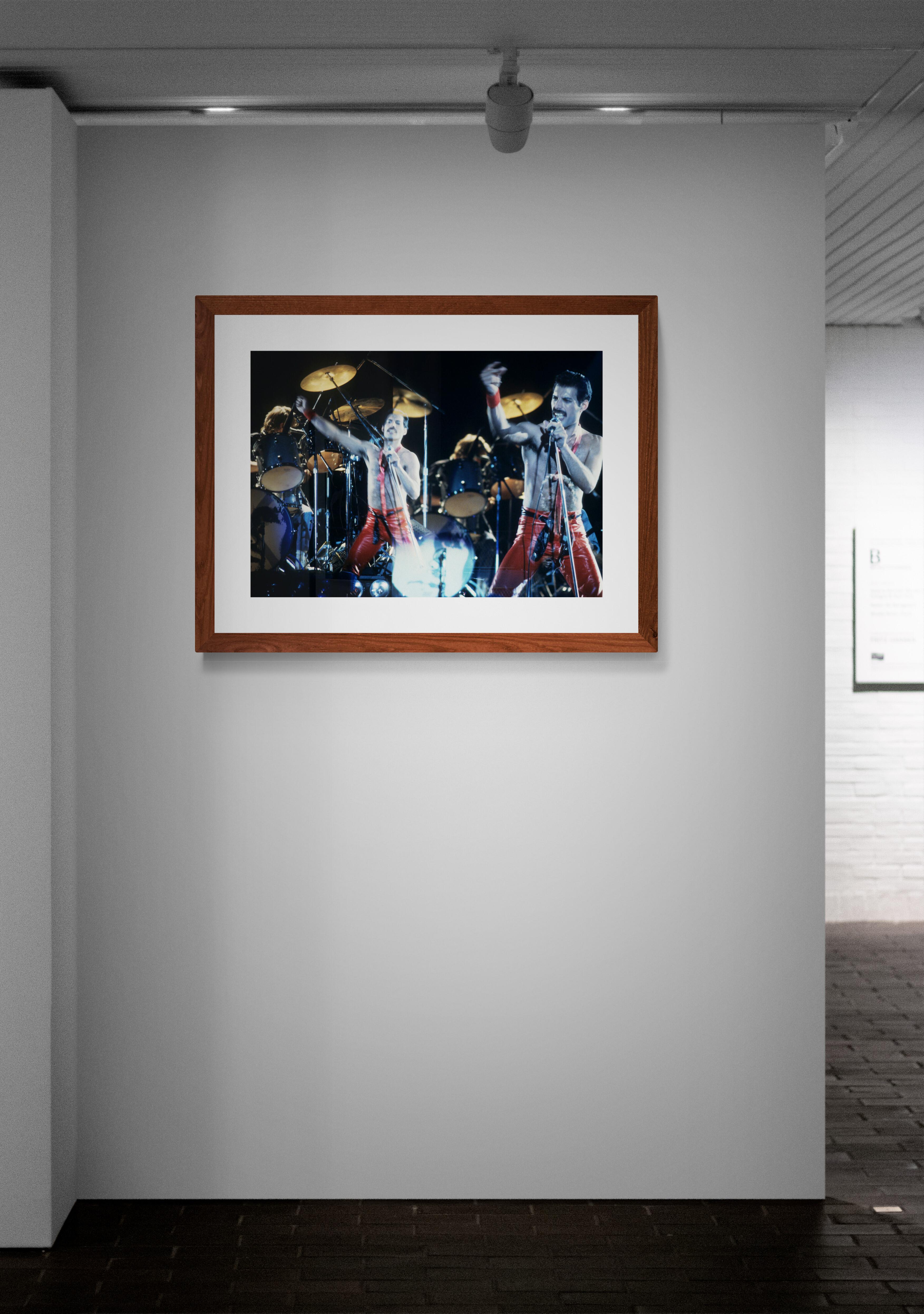 Freddie Mercury, Queen, Double Exposure, Rock Photography by Jeffrey Mayer For Sale 3