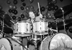 Vintage Ginger Baker, Cream, Classic Rock Photography by Jeffrey Mayer