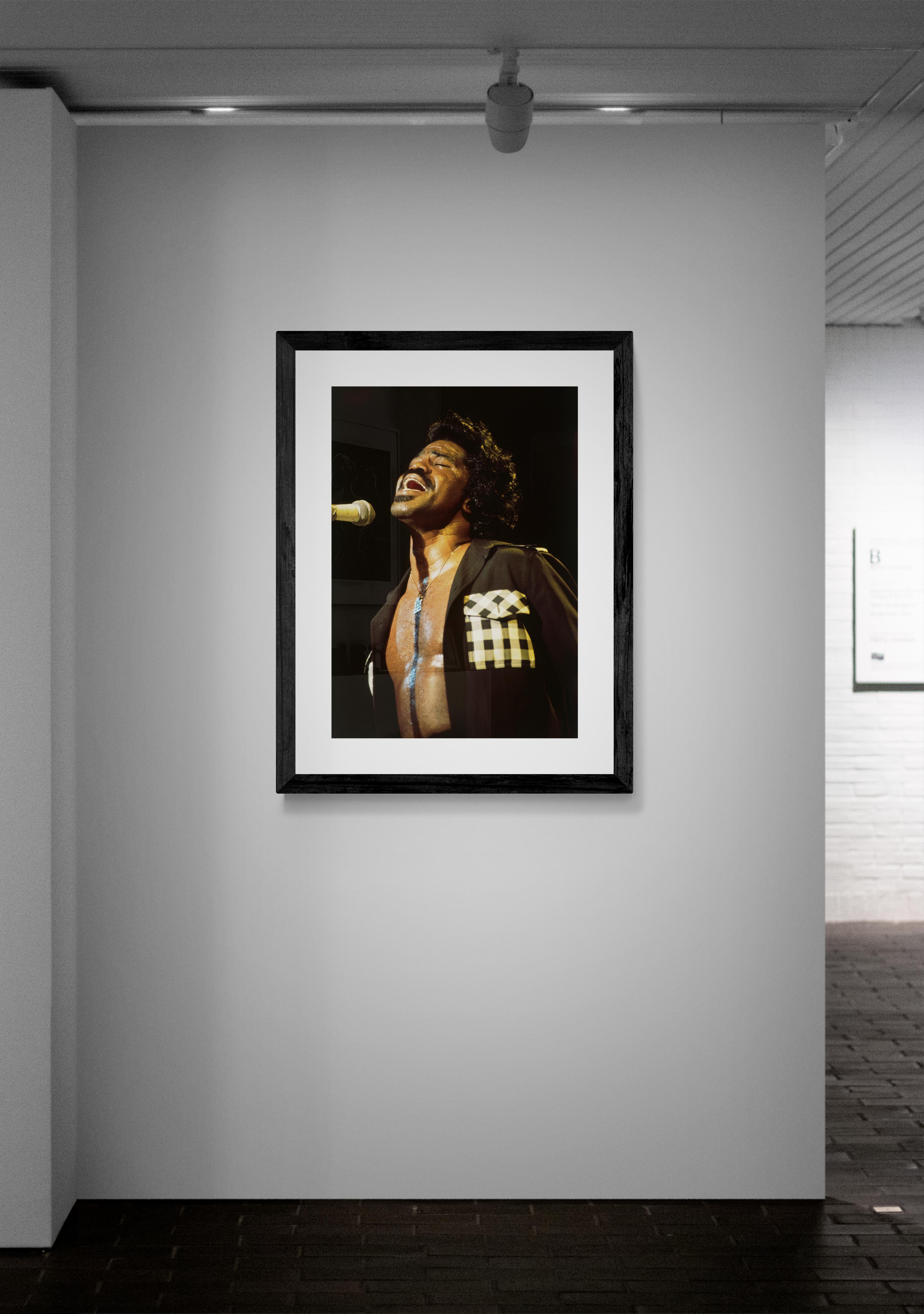 James Brown, Classic Rock Photography Print by Jeffrey Mayer For Sale 1