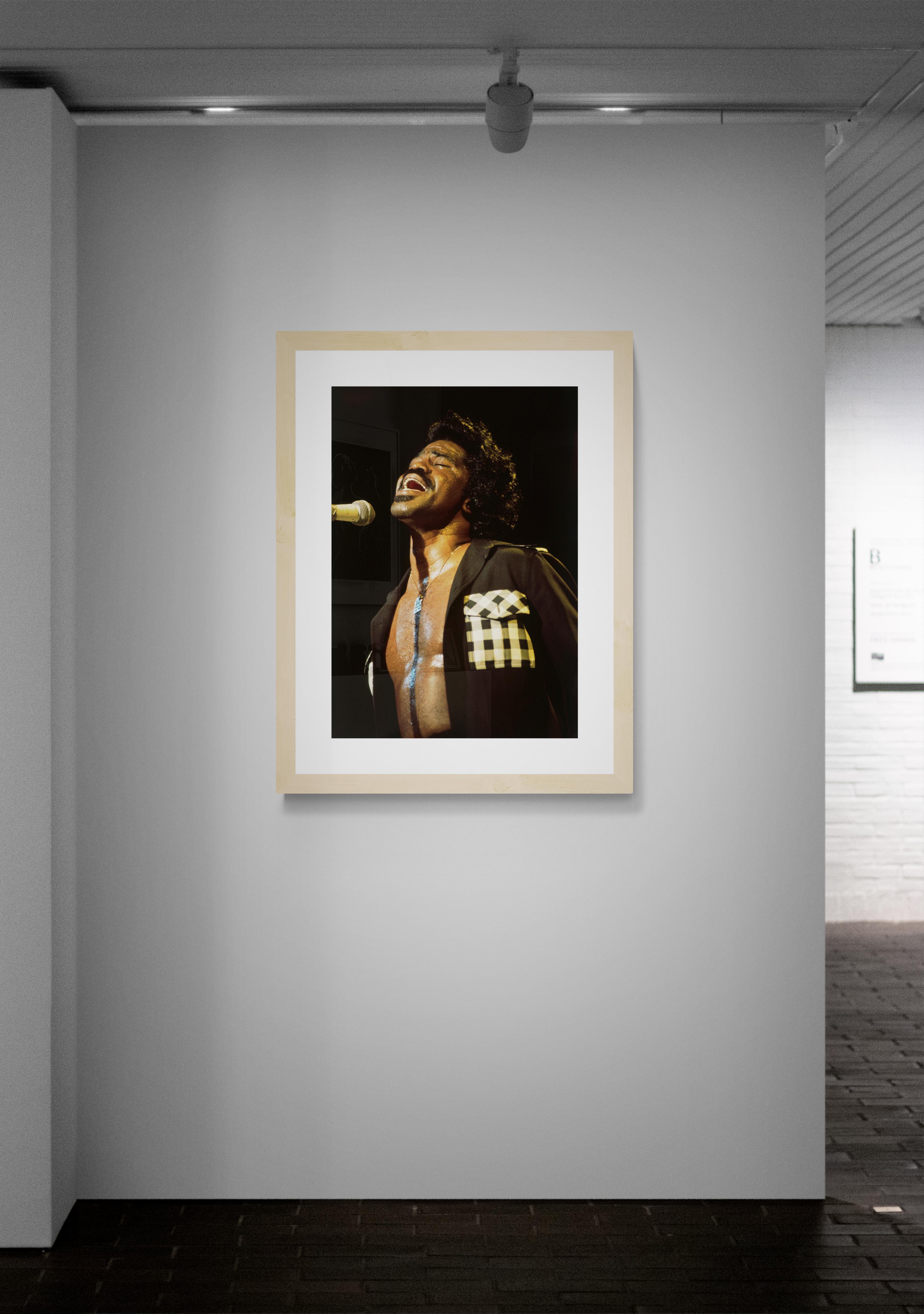 James Brown, Classic Rock Photography Print by Jeffrey Mayer For Sale 3