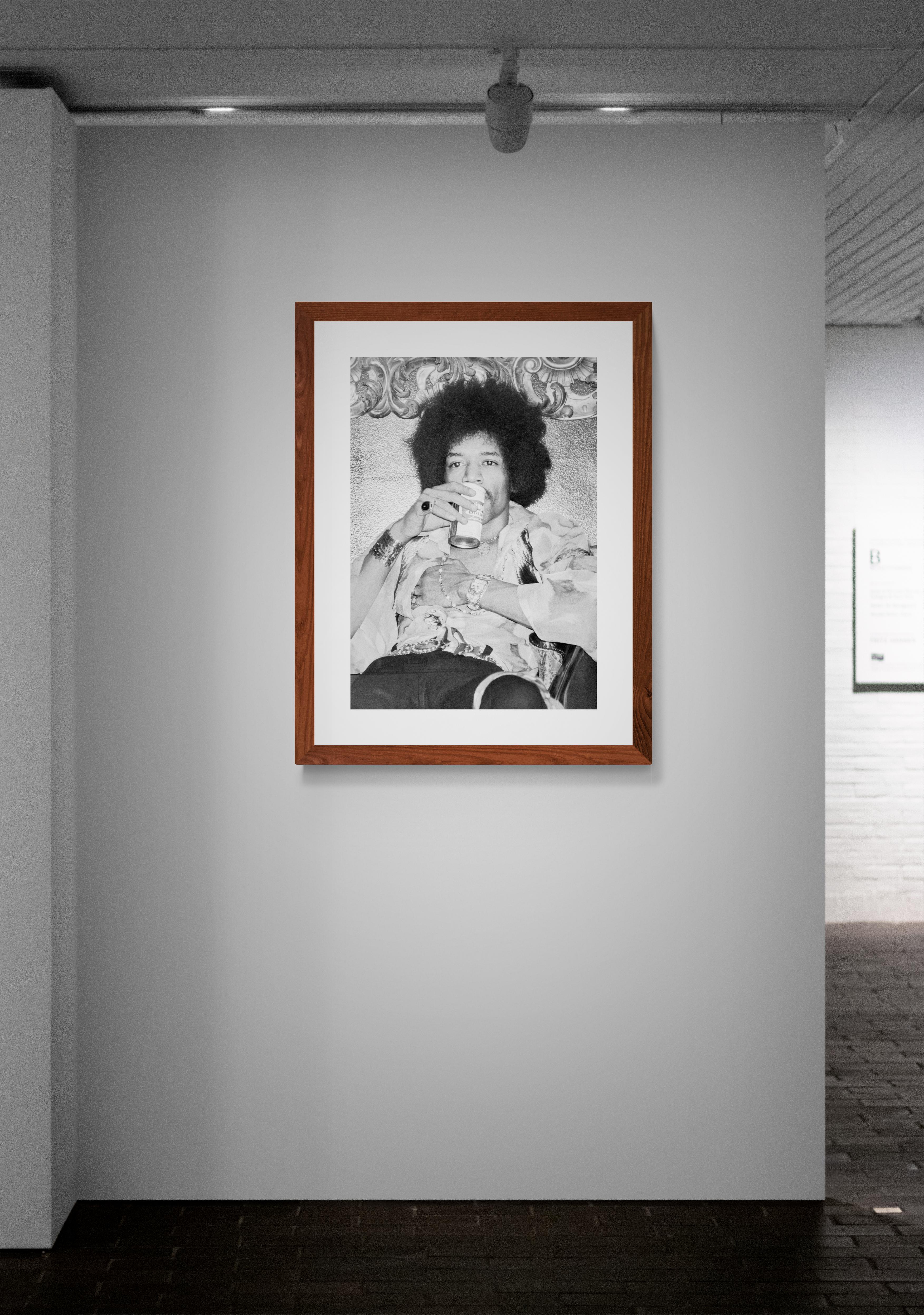 Jimi Hendrix, Portrait, Rock Photography Print by Jeffrey Myer For Sale 1