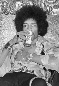 Jimi Hendrix, Porträt-, Bergfotografie-Druck von Jeffrey Myer