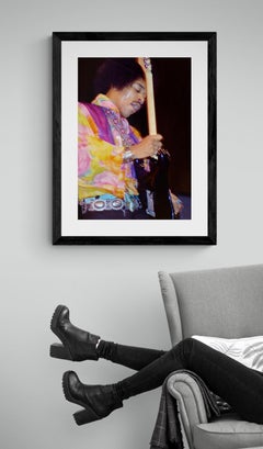 Jimi Hendrix, Rock Photography Print by Jeffrey Mayer