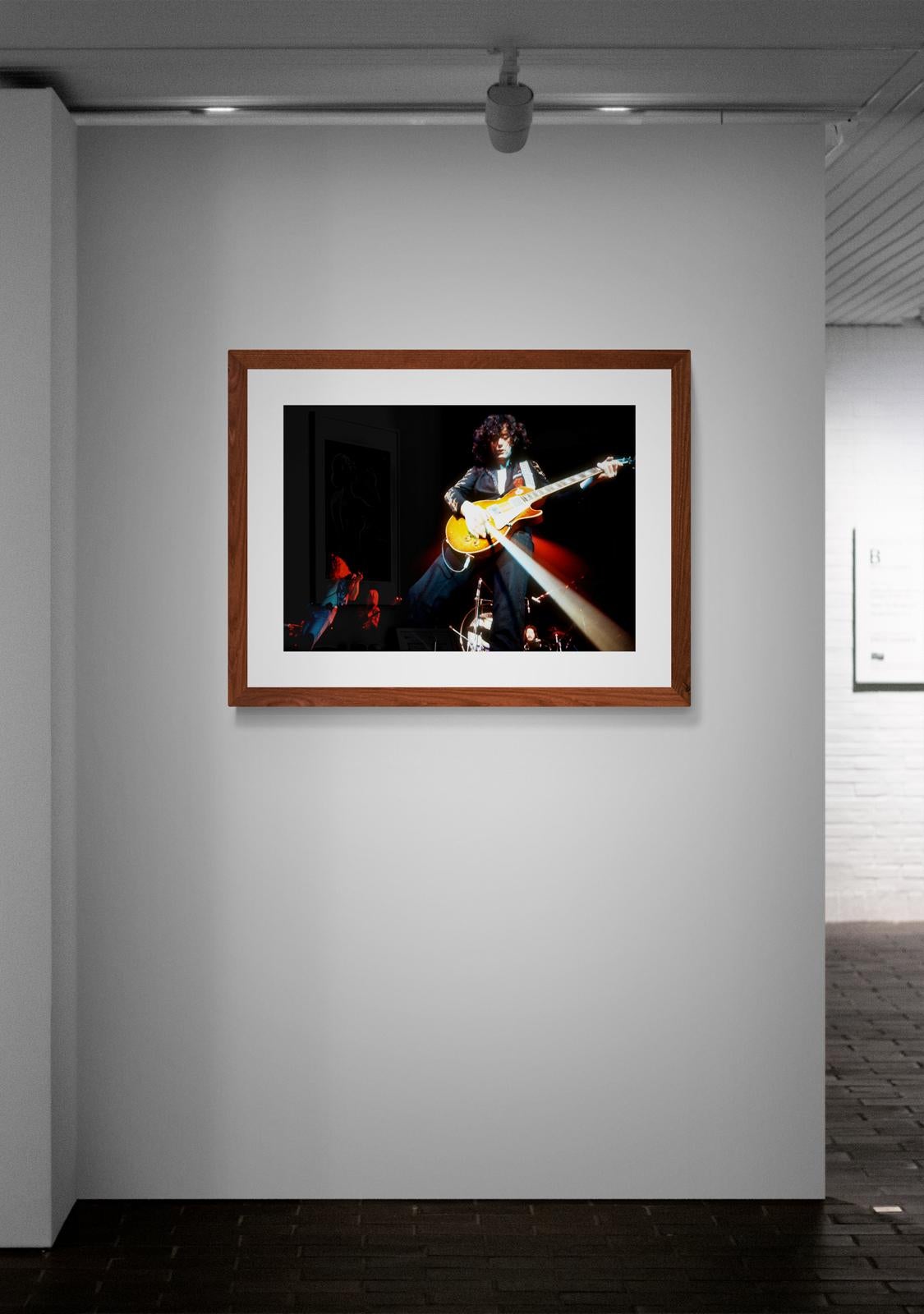 Jimmy Page #2 by Jeffrey Mayer, Classic Rock Photography Print For Sale 1