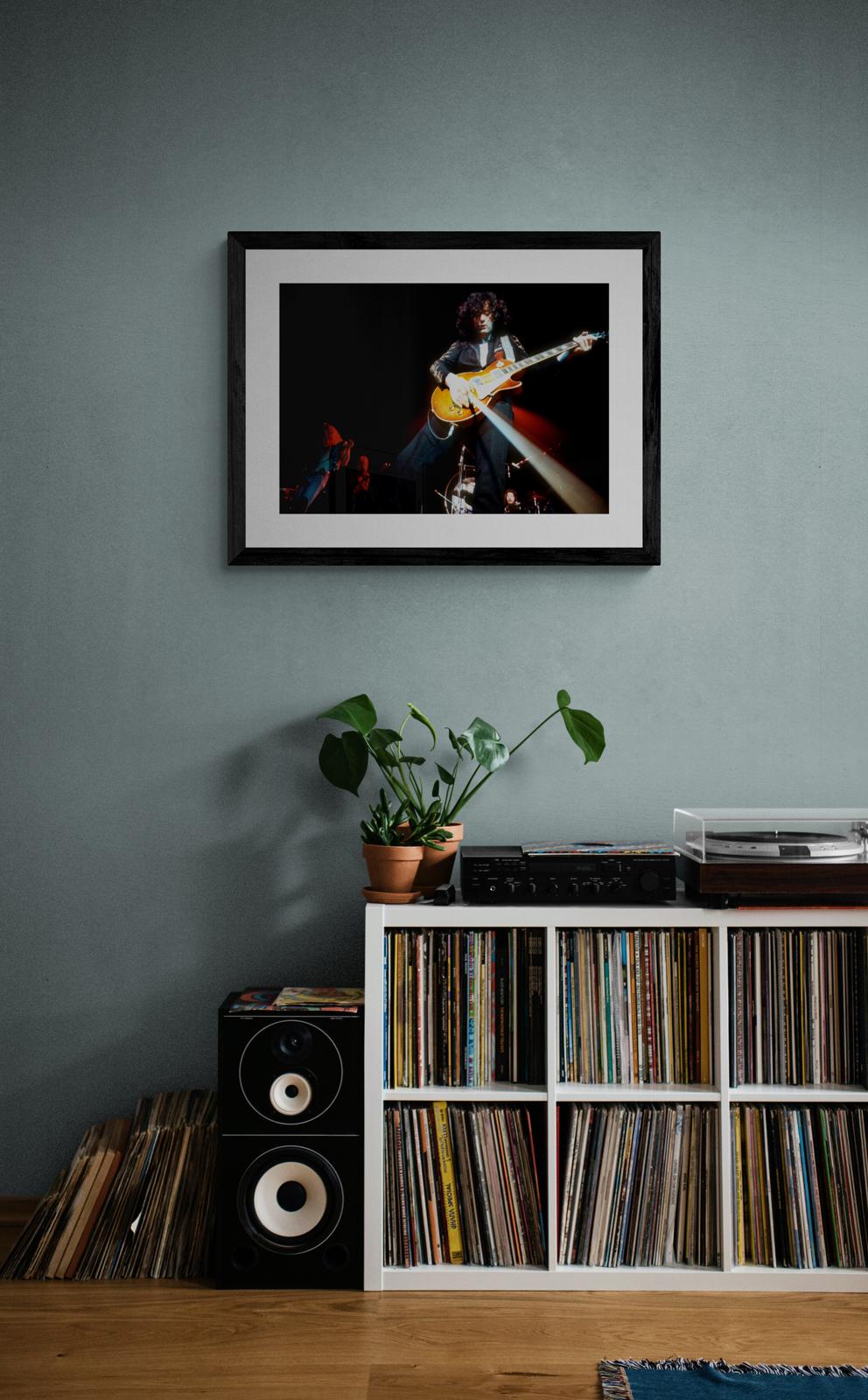 Jimmy Page #2 by Jeffrey Mayer, Classic Rock Photography Print For Sale 3