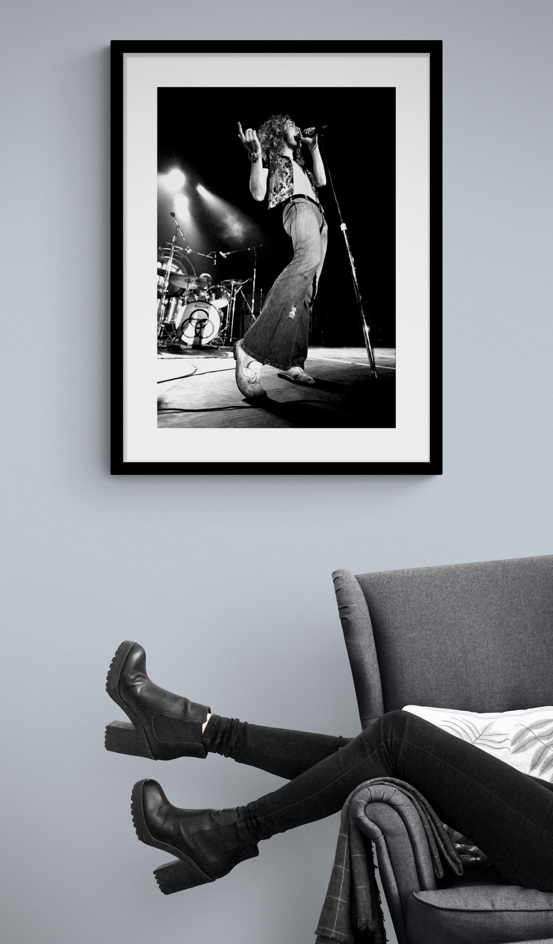 Led Zeppelin #B6 Robert Plant - Photograph by Jeffrey Mayer