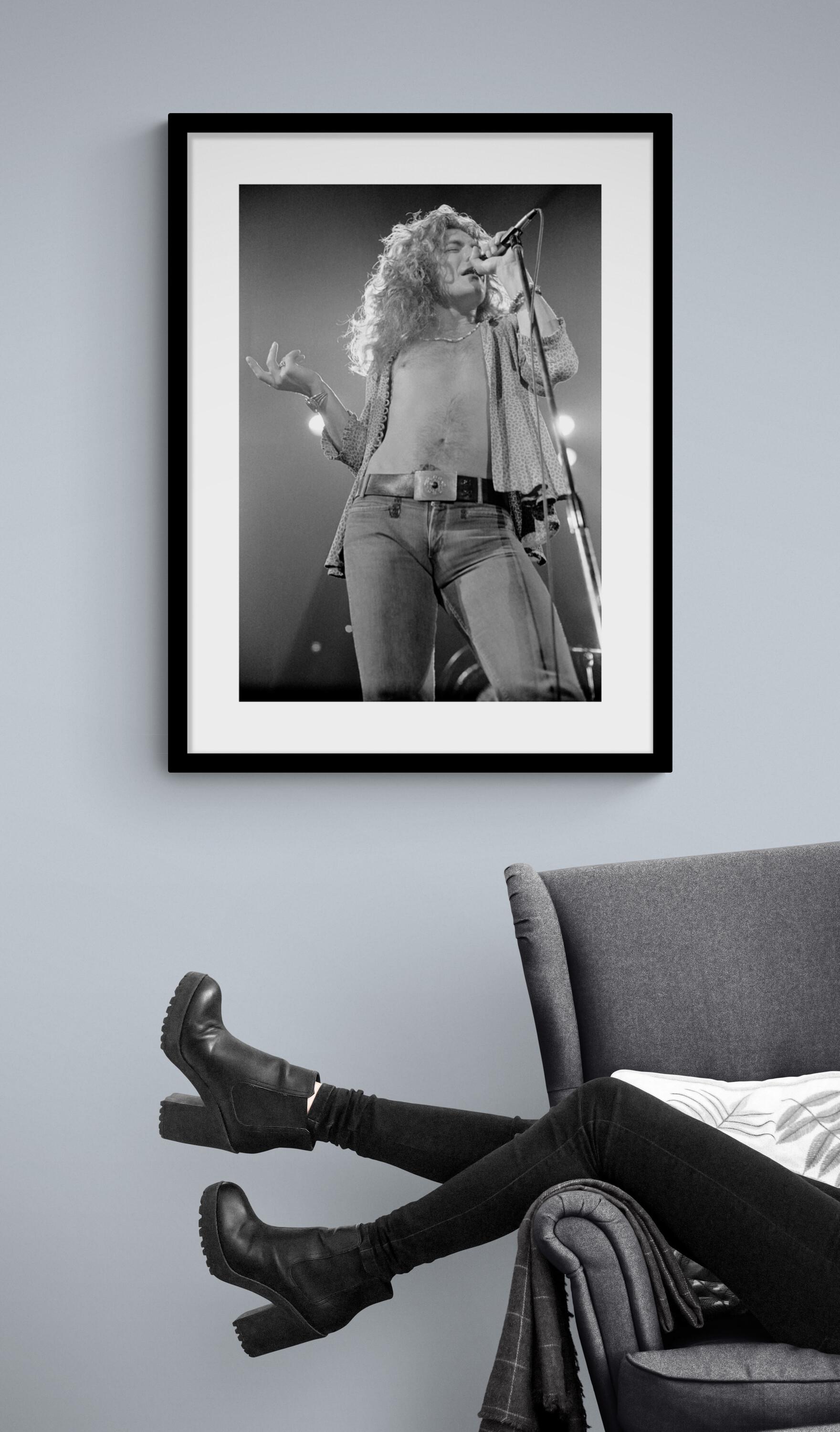 Led Zeppelin #D2 Robert Plant - Photograph de Jeffrey Mayer