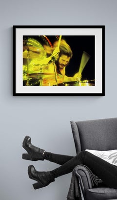 Led Zeppelin Photo #2 - Closue up shot of John Bonham at the Forum in 1972