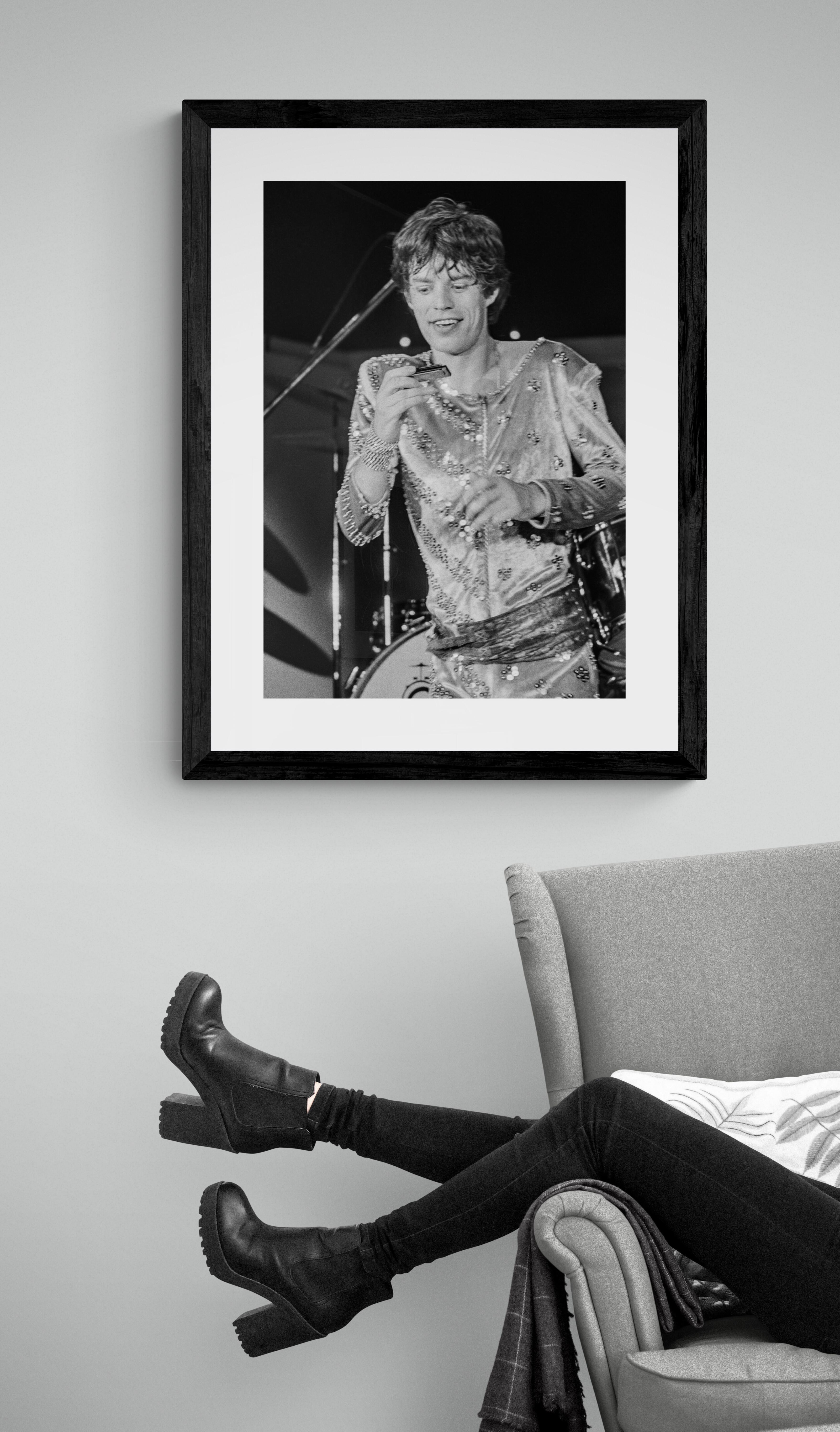 Mick Jagger, Rolling Stones #2, Rock Photography Print by Jeffrey Mayer For Sale 1
