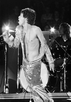 Vintage Mick Jagger, Rolling Stones, Rock Photography Print by Jeffrey Mayer