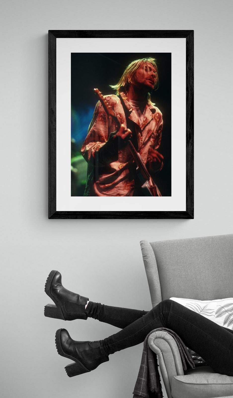 Nirvana, Rock Photography Print by Jeffrey Mayer For Sale 2