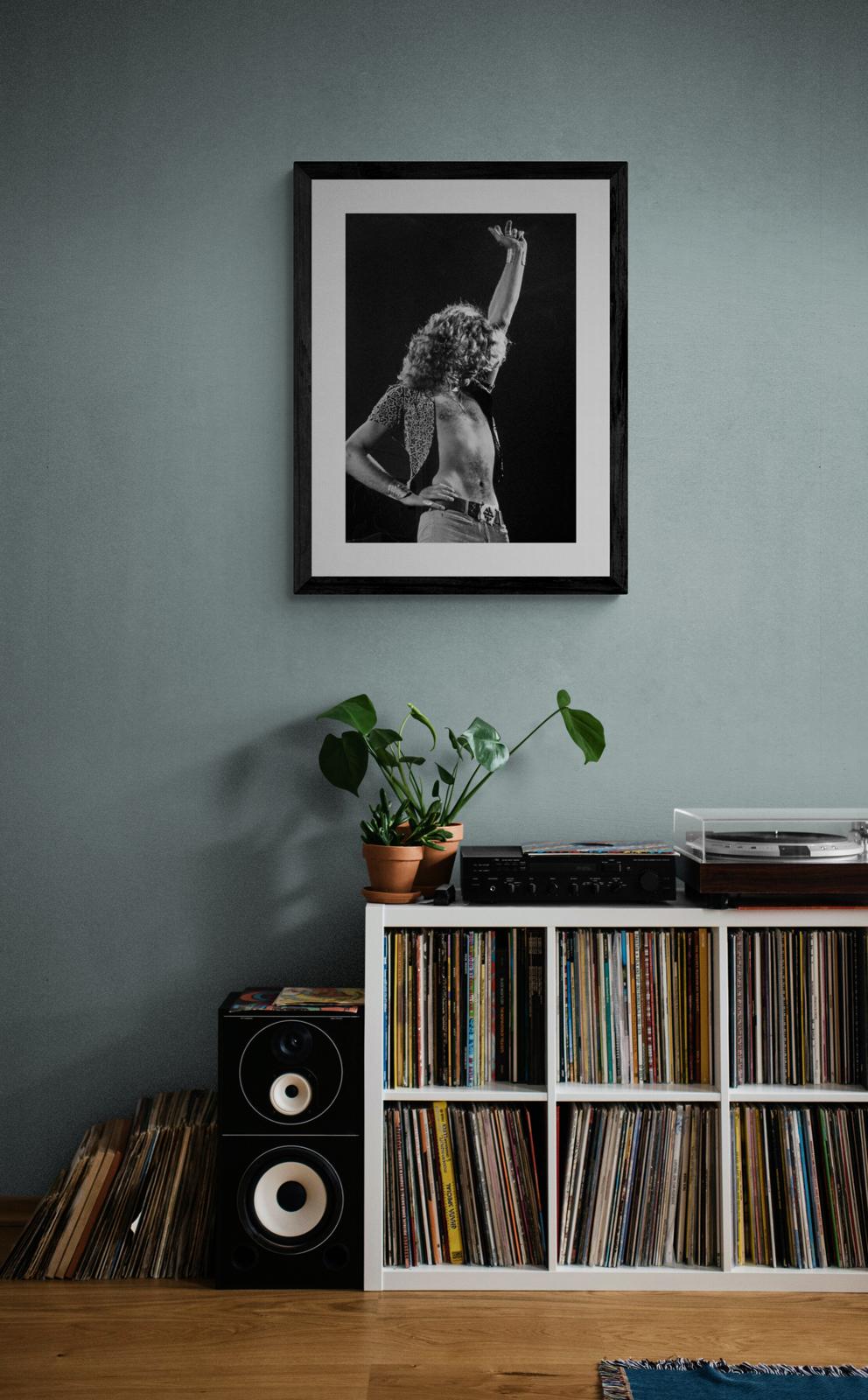Robert Plant, Led Zeppelin, klassischer Bergfotografiedruck von Jeffrey Mayer im Angebot 1