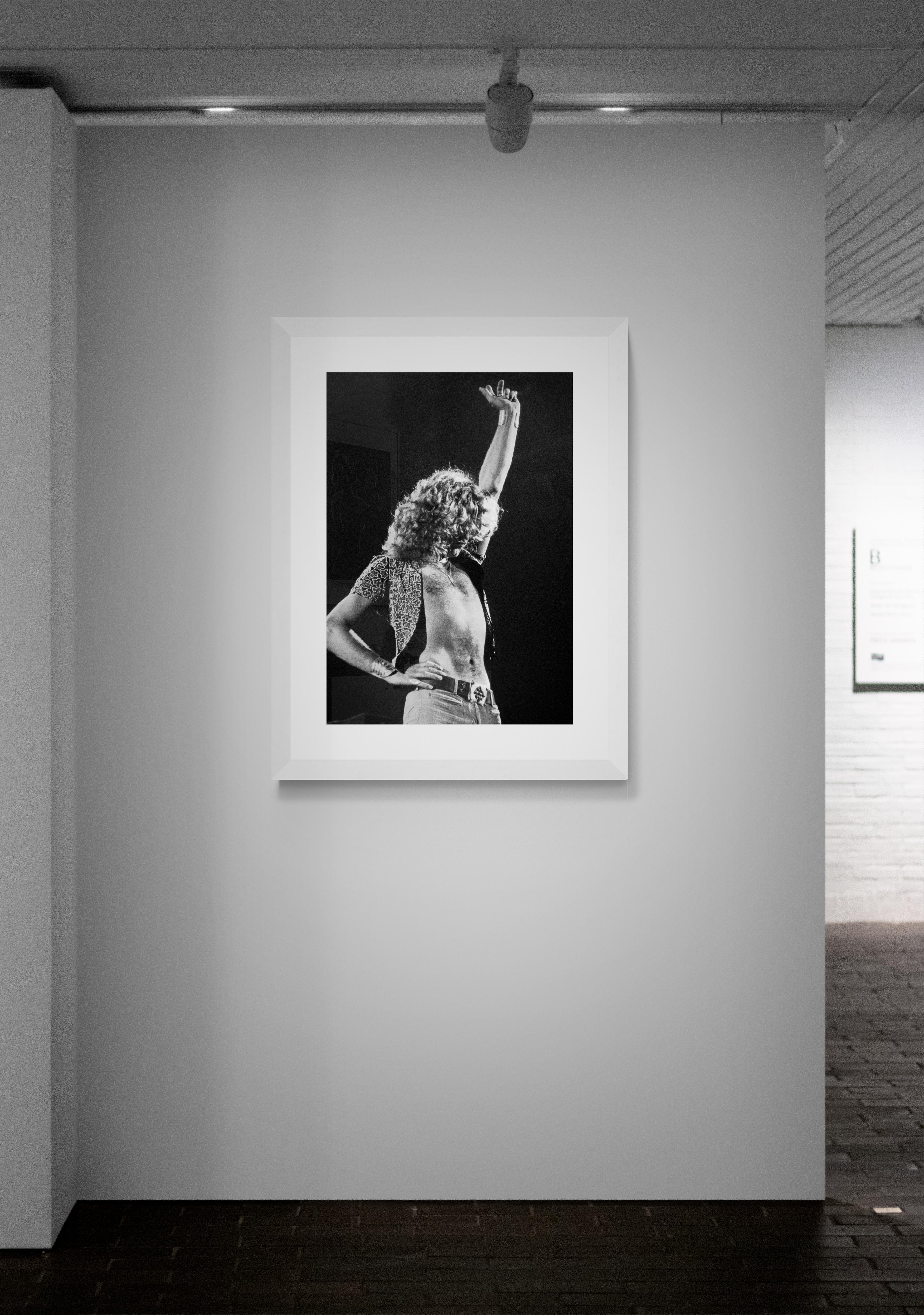 Robert Plant, Led Zeppelin, Classic Rock Photography Print by Jeffrey Mayer For Sale 1