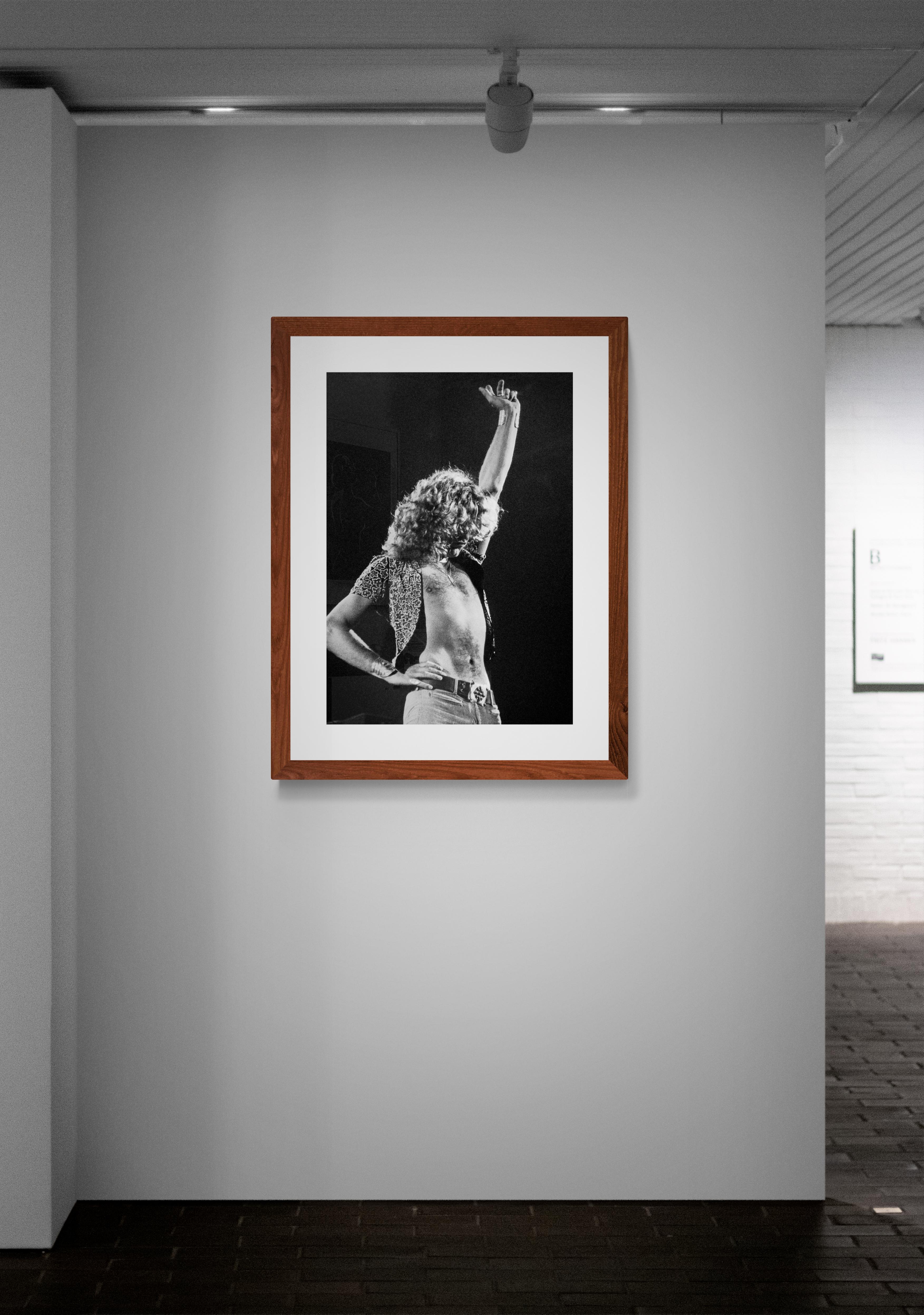 Robert Plant, Led Zeppelin, Classic Rock Photography Print by Jeffrey Mayer For Sale 3