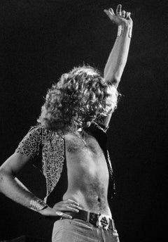 Vintage Robert Plant, Led Zeppelin, Classic Rock Photography Print by Jeffrey Mayer
