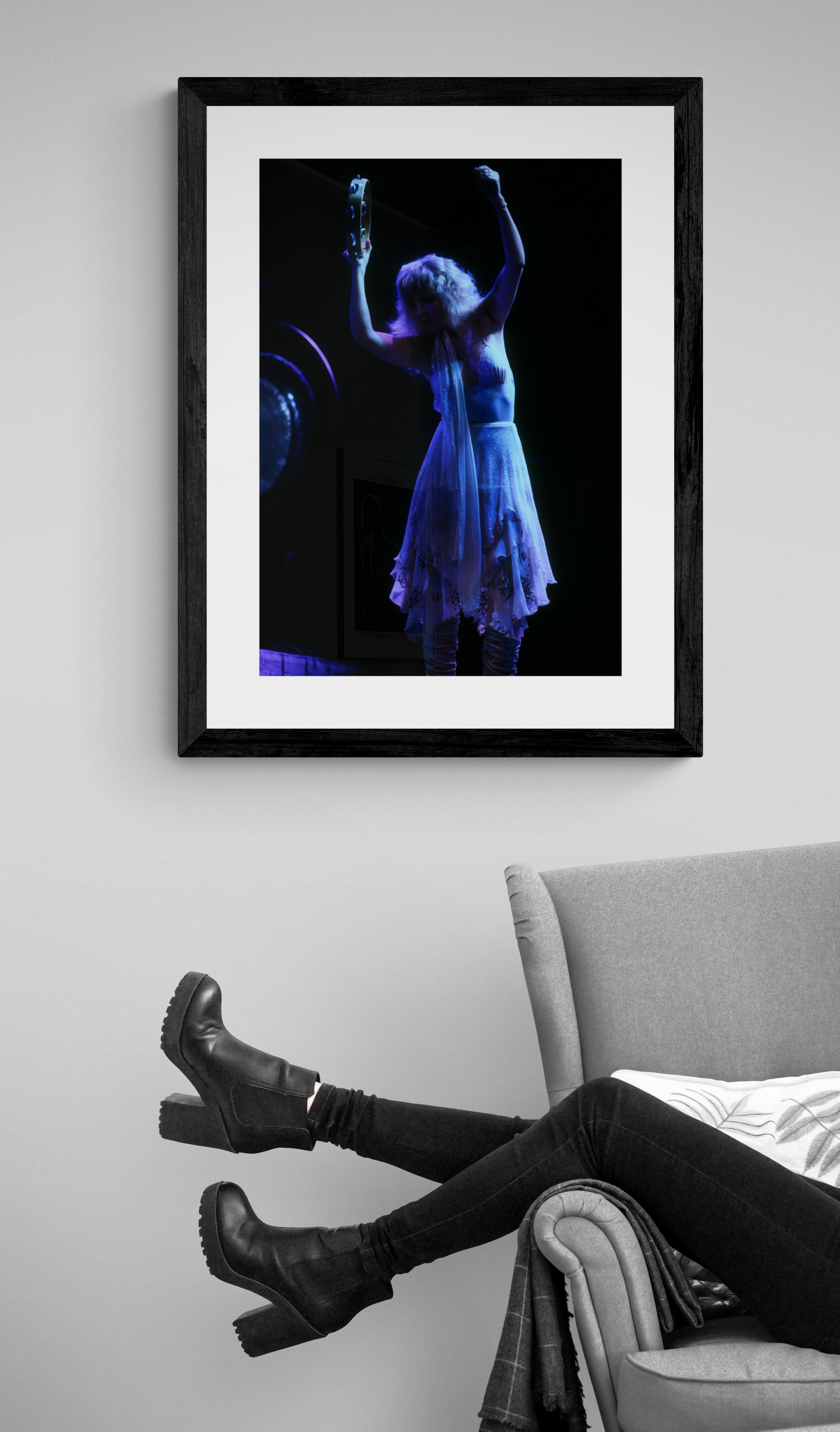 Stevie Nicks, Fleetwood Mac, Rock Photography Print by Jeffrey Mayer For Sale 1
