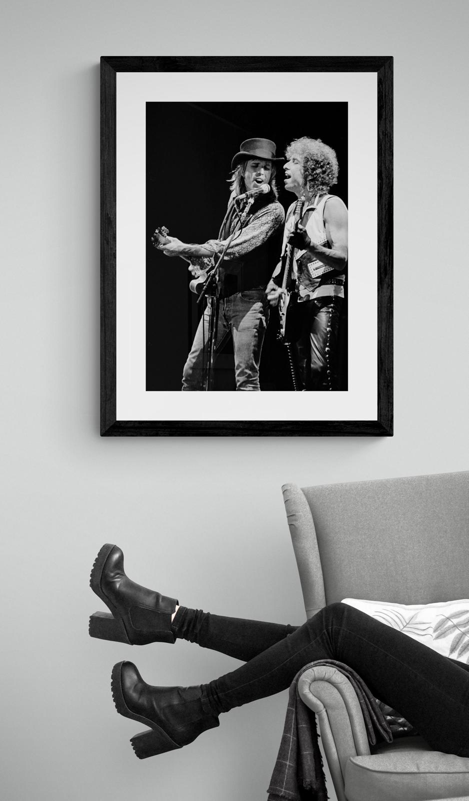 Tom Petty, Bob Dylan, Classic Rock Fotografie Druck von Jeffrey Mayer im Angebot 1