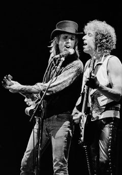 Tom Petty, Bob Dylan, Fotografía de Rock Clásico Impresa por Jeffrey Mayer