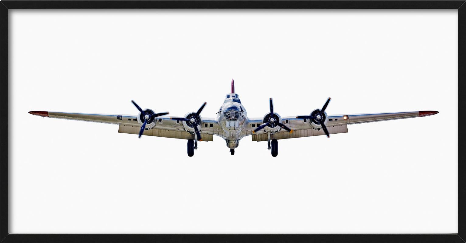 Boeing B17G - Flying Fortress Front, Fine Art Photography 2008 For Sale 3