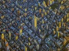 Empire State Building, Jeffrey Milstein, Archival Inkjet Print Framed in White