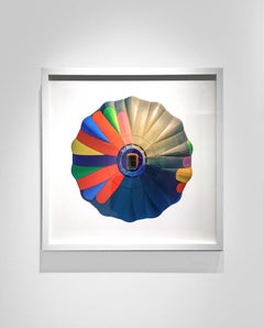 Hot Air Balloon 02, Jeffrey Milstein, Archival Inkjet Print Framed in White