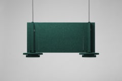 Jeffrey Panel Green Pendant Lamp by +kouple