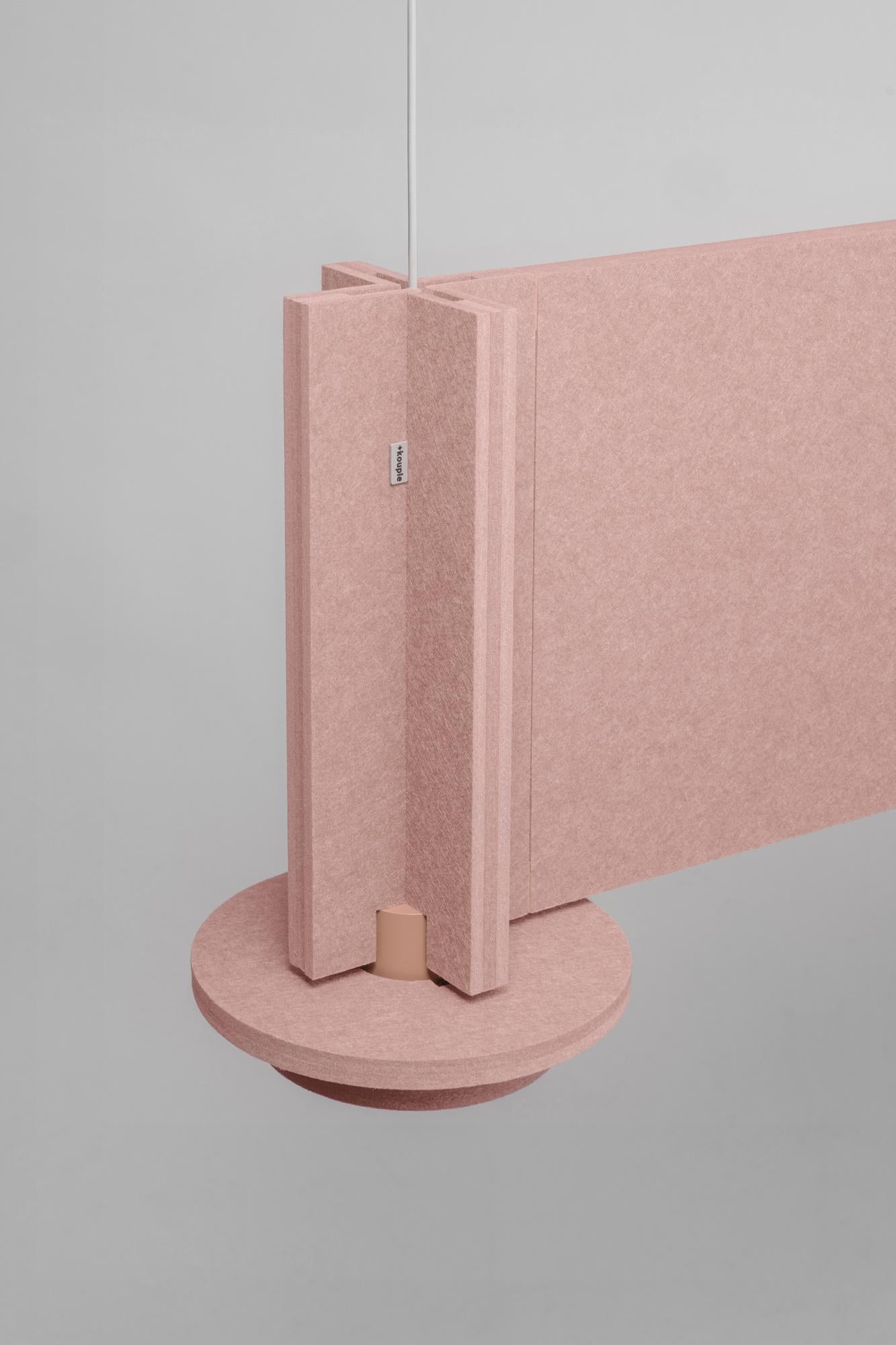 Lampada a sospensione Jeffrey Panel Grey di +kouple In condizioni Nuovo in vendita a Geneve, CH