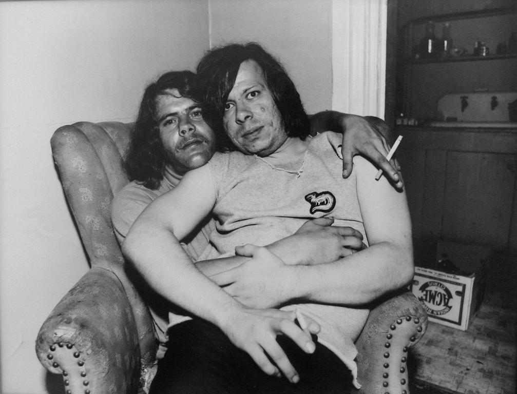 Jeffrey Silverthorne Black and White Photograph - Joey and Dougie