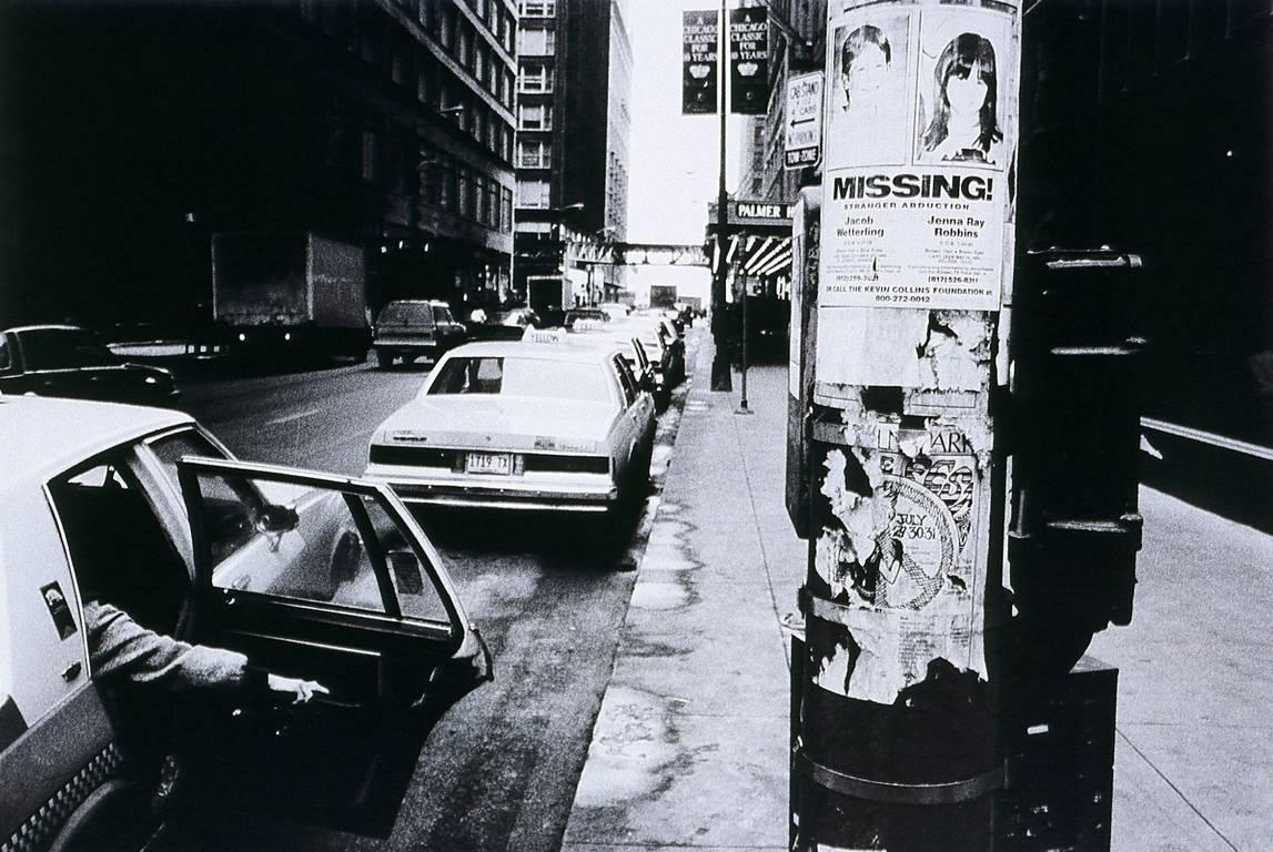 Jeffrey Silverthorne Black and White Photograph - Missing, Chicago