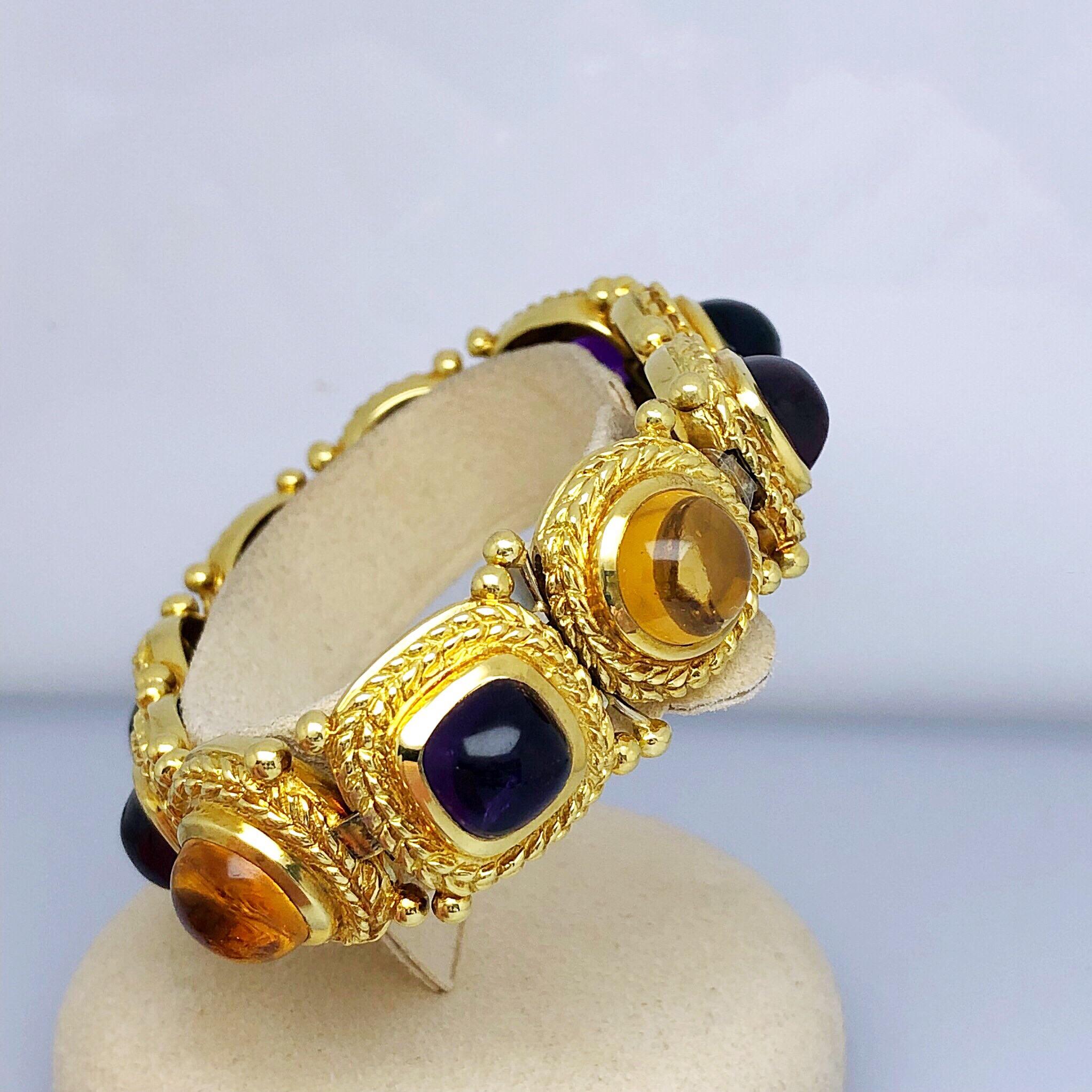 bracelet semi precious stones