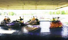 Traffic Court (motion blur, county fair, amusement rides, carnival, Midwest US)